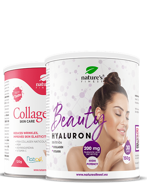 Ομορφιά Hyaluron + Collagen περιποίηση δέρματος , - 50% , Οξειδωτικό Hyaluronic , Ποτά αντιριγκών , Υγιεινό  Ελαστικό δέρμα , Ποτά ομορφιάς , 270g