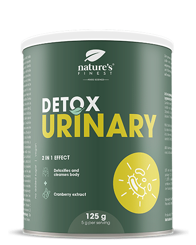 Detox Urinary , Τριπλή δύναμη αποτοξίνωσης , Αγκινάρα , Τσουκνίδα, Χλωρέλλα, Εκχύλισμα βατόμουρου , Υποστήριξη του ουροποιητικού συστήματος , 125g