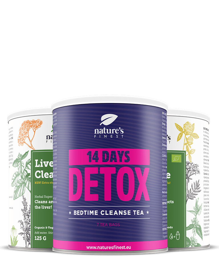 Detox Night Tea + 2x LIVER CLEANSE , Τσάι αδυνατίσματος , Έντονη αποτοξίνωση , Λάδα Τσουκνίδα, Σισάνδρα, Αγκινάρα, Κουρκούμη