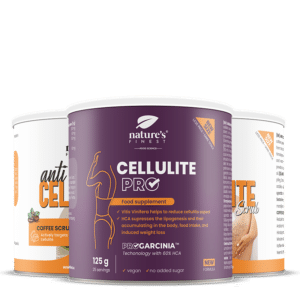 Cellulite PRO + 2x Anti Cellulite Coffee Scrub πακέτο