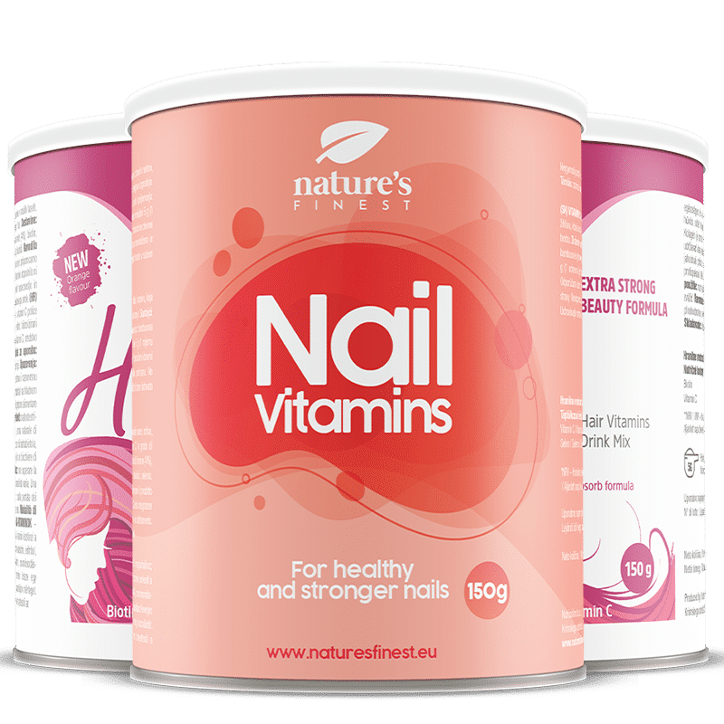 2x Hair Vitamins + Nail Vitamins πακέτο