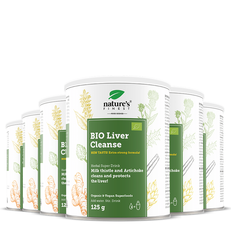 100% Μαριανός Πικραλίδα & Αγκινάρα | 6x Liver Cleanse® από την Nature's Finest | Βίγκαν Προϊόν για την Αποκατάσταση του Ήπατος