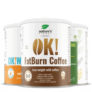 OK!FatBurn Coffee + OK!WaterOut + Liver Cleanse πακέτο