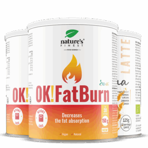OK!FatBurn + Golden Curcuma latte πακέτο