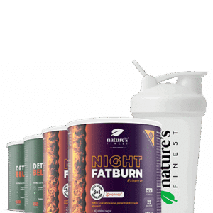 2x Detox Belly Burn + 2x Night FatBurn Extreme + NF Shaker πακέτο