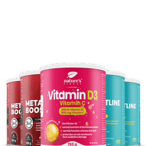2x Waistline Pro + 2x Metabolism Booster Extreme + Vitamin D3 + Vitamin C πακέτο