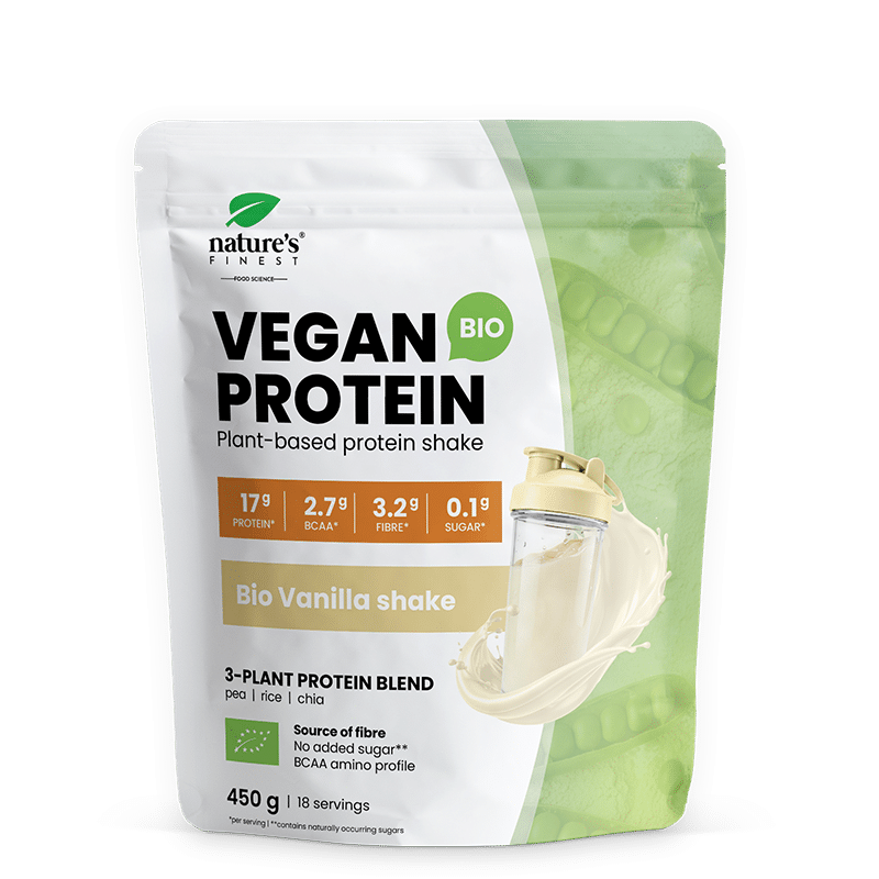 Βιολογική Vegan Πρωτεΐνη Βανίλια
