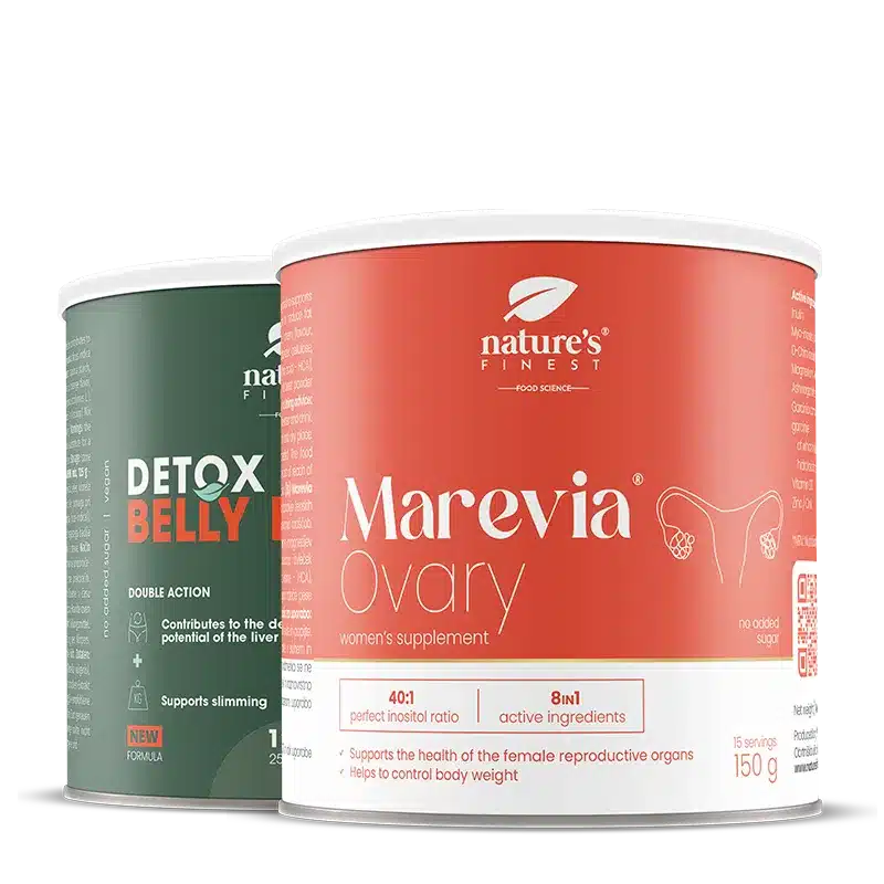 Marevia Ovary + Detox Belly Burn πακέτο