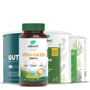1x GutPRO + 1x Healthy Liver bundle + 1x Vitamin D3 capsules